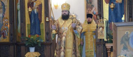 Владыка Амвросий совершил Божественную литургию в г.Светлогорске